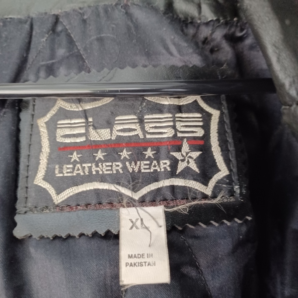 Mens leather jacket plus leather mens suit garment bag